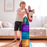 Connetix Tiles Magnetic Building Set - 100 Piece Creative Pack Rainbow - Little Whispers