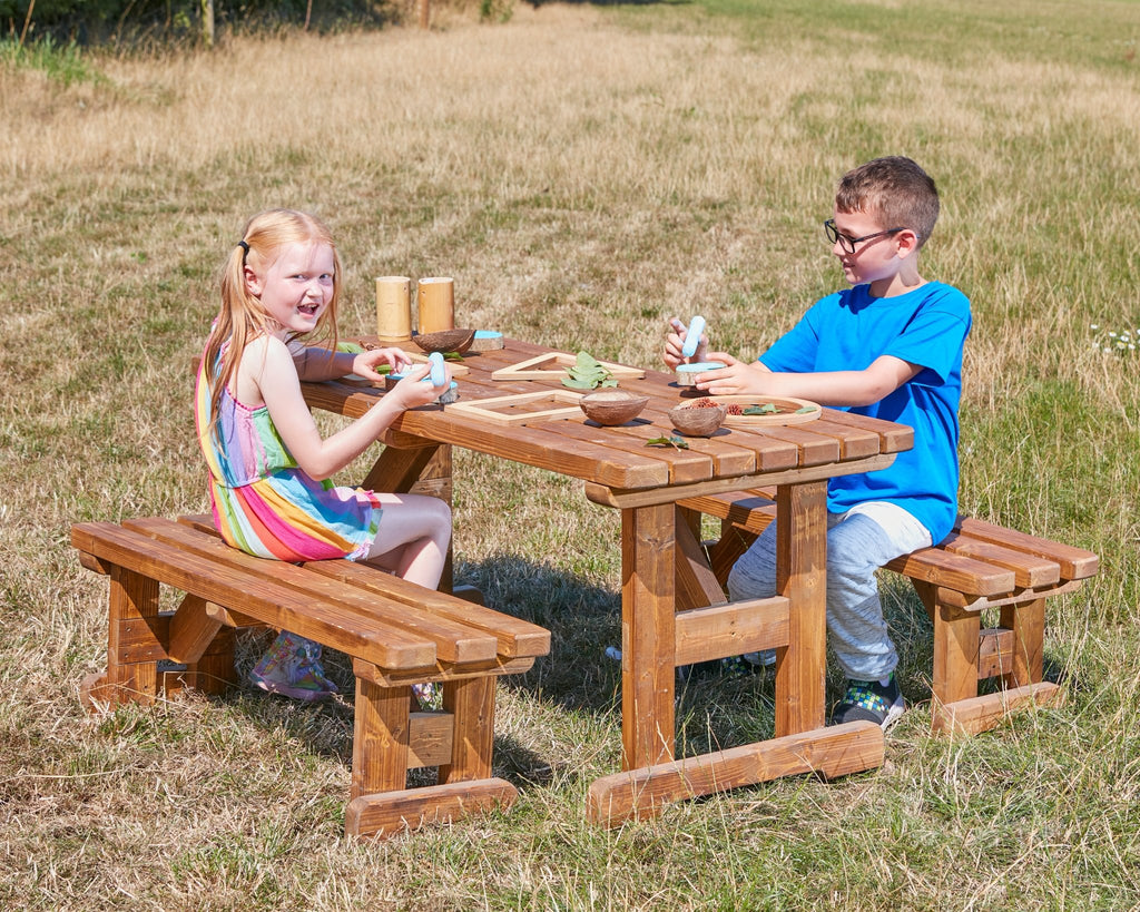Cosy Beefy Table & Benches (Direct Shipping Item) - Little Whispers