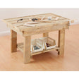 Cosy Chunky Monkey Woodwork Bench (Direct Shipping Item) - Little Whispers