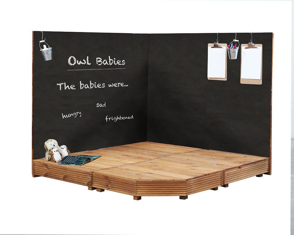 Cosy Corner Stage And Chalkboards (Direct Shipping Item) - Little Whispers