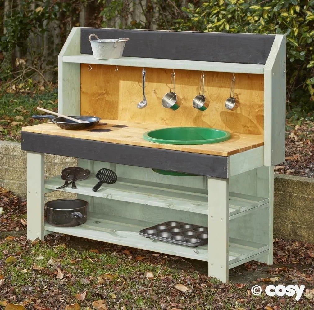 Cosy Country Green Large Mud Pie Kitchen (Direct Shipping Item) - Little Whispers