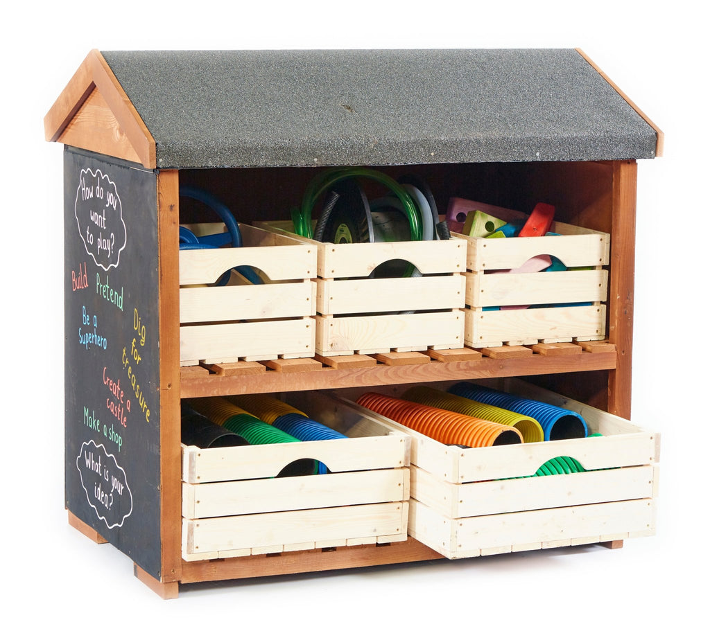 Cosy Ephgrave's Low Outdoor Shelving (Direct Shipping Item) - Little Whispers