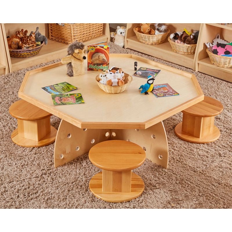 Cosy Hex Table And 4 Perch Pods (Direct Shipping Item) - Little Whispers