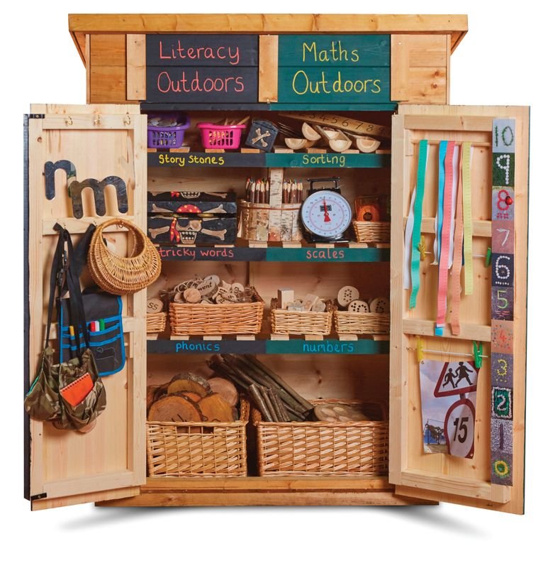 Cosy Maths & English Combi Shed (Direct Shipping Item) - Little Whispers