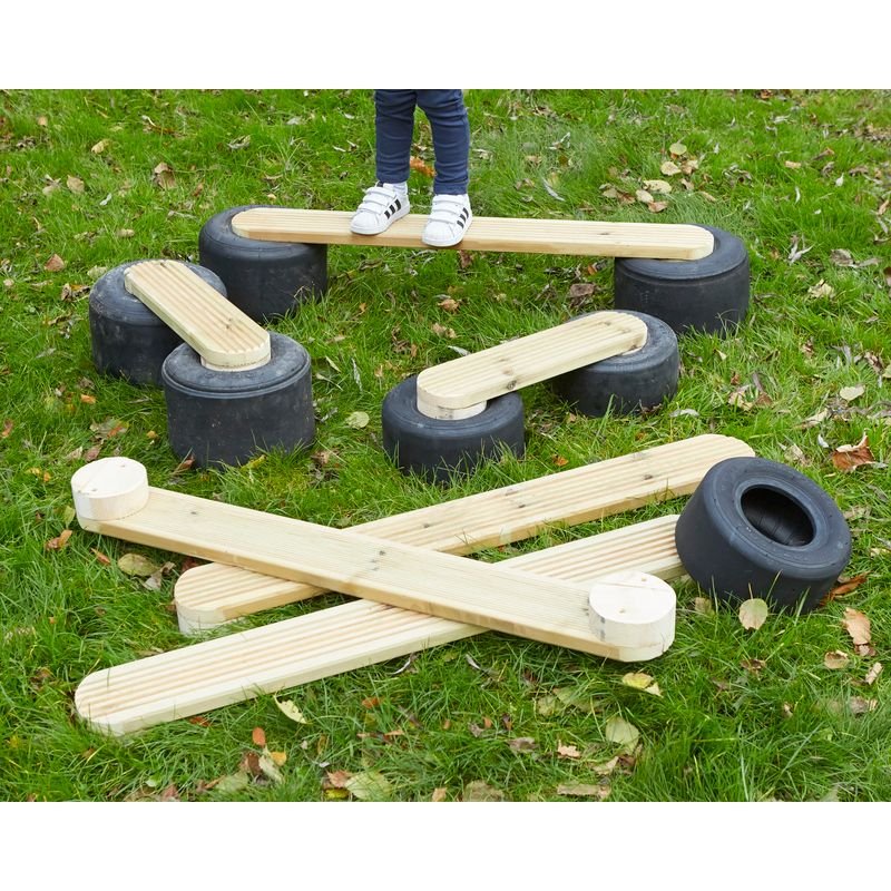 Cosy Tyre Walking Planks (6pk) (Direct Shipping Item) - Little Whispers