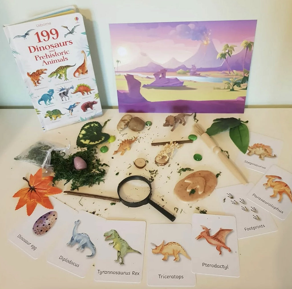 Dinosaur flashcards - Little Whispers
