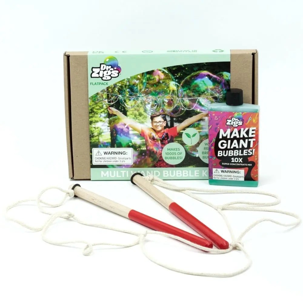 Dr Zigs Multi Wand Flatpack Bubble Kit - Little Whispers