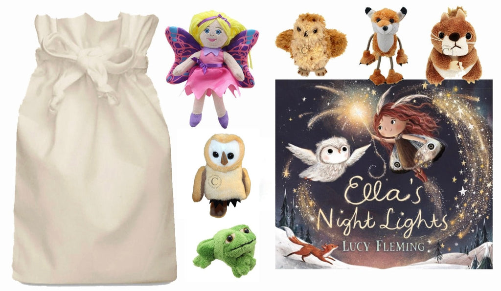 Ella's Night Lights Story Sack with Puppet Company - Little Whispers