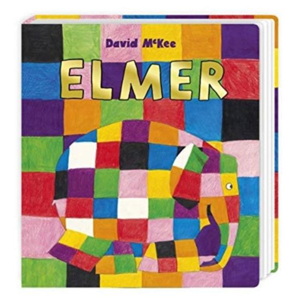 Elmer Story Sack with Elmer Hand Puppet - Little Whispers