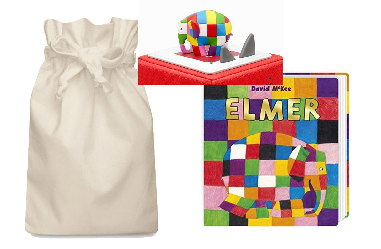 Elmer Tonie and Board Book Story Sack - Little Whispers