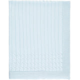 Emile Et Rose New Style Blue Knitted Blanket - Little Whispers 