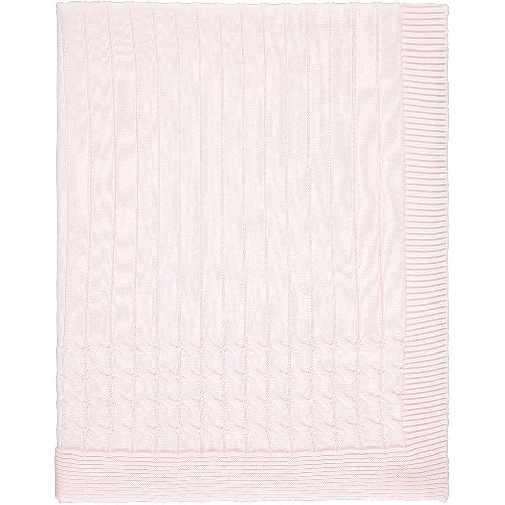 Emile Et Rose Pink Knitted Blanket - Little Whispers