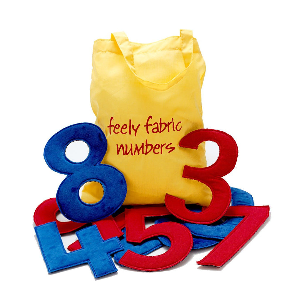 Feely Fabric Numbers - Little Whispers