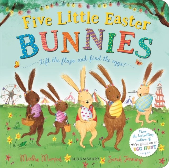 Five Little Easter Bunnies Board Book - Little Whispers