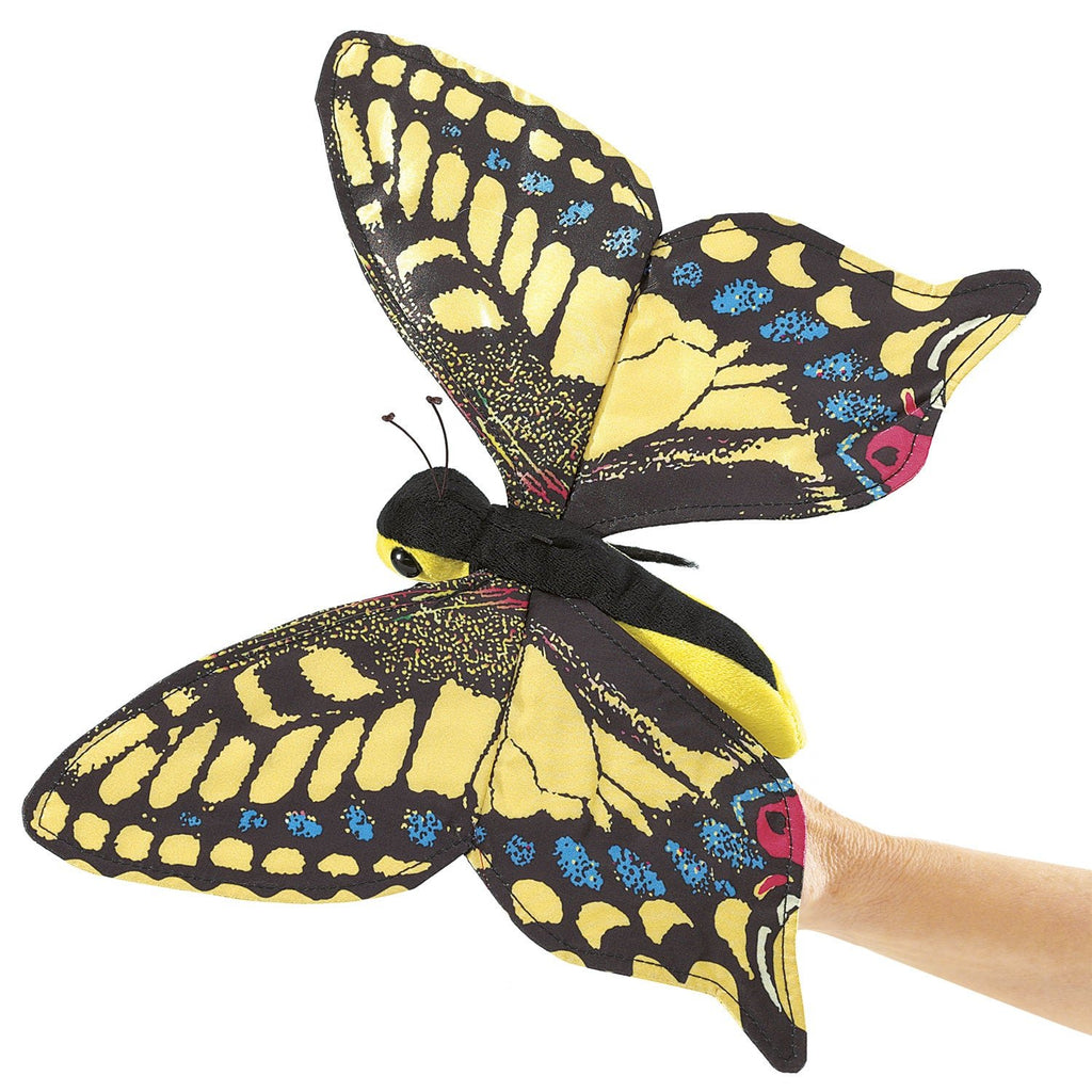 Folkmanis Large Swallowtail Butterfly Hand Puppet - Little Whispers