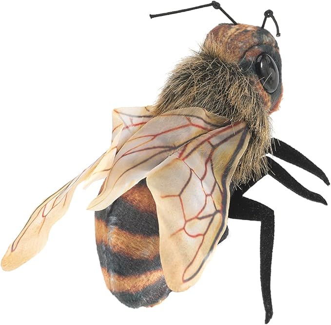 Folkmanis Mini Bee Finger Puppet (Pre-Order) - Little Whispers