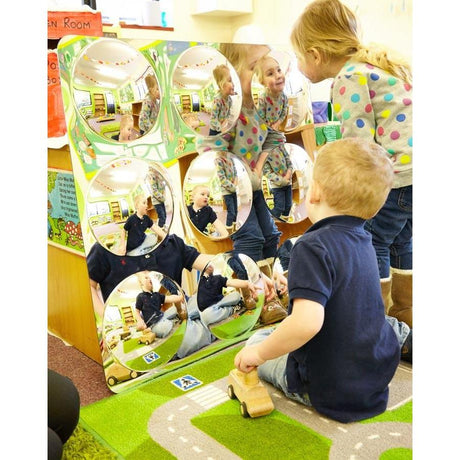 Giant Domed Acrylic Mirror - Little Whispers
