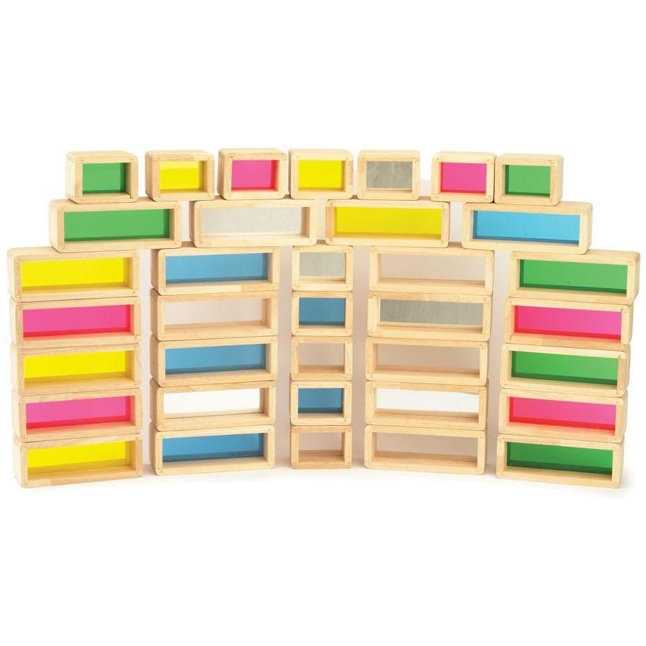 Giant Rainbow Bricks Set - Little Whispers