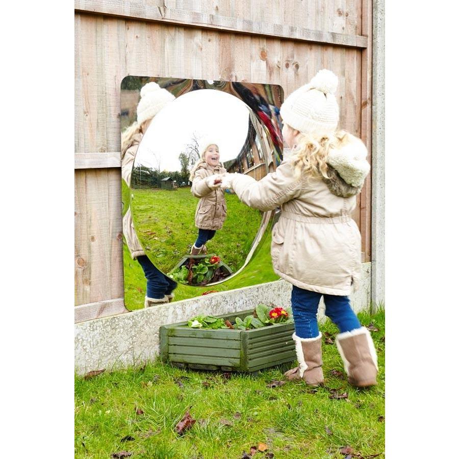 Giant Single Dome Acrylic Mirror Panel - Little Whispers