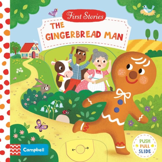 Gingerbread Man Board Book - Little Whispers