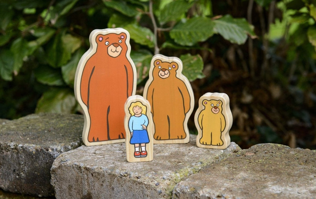 Goldilocks and the Three Bears Story Sack with YD Characters - Little Whispers