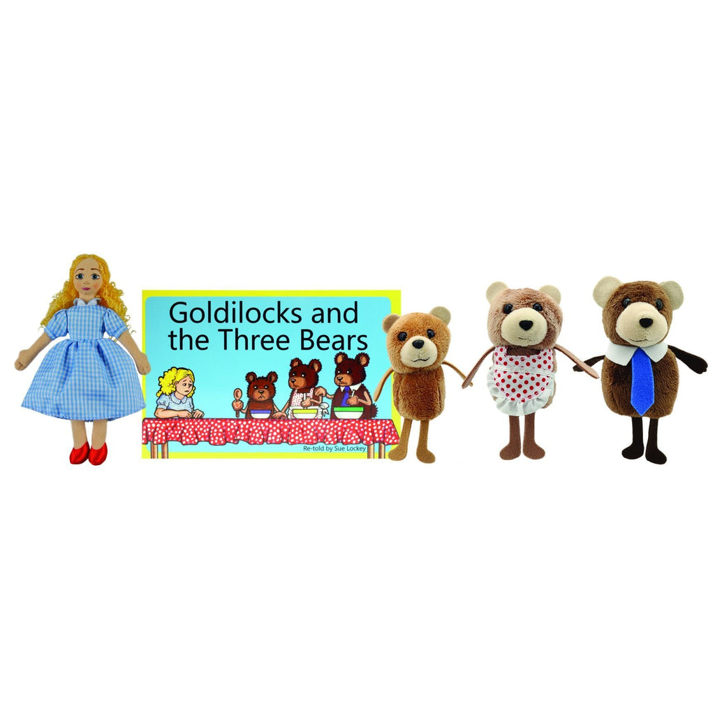 Goldilocks & The Three Bears Story Set - Little Whispers