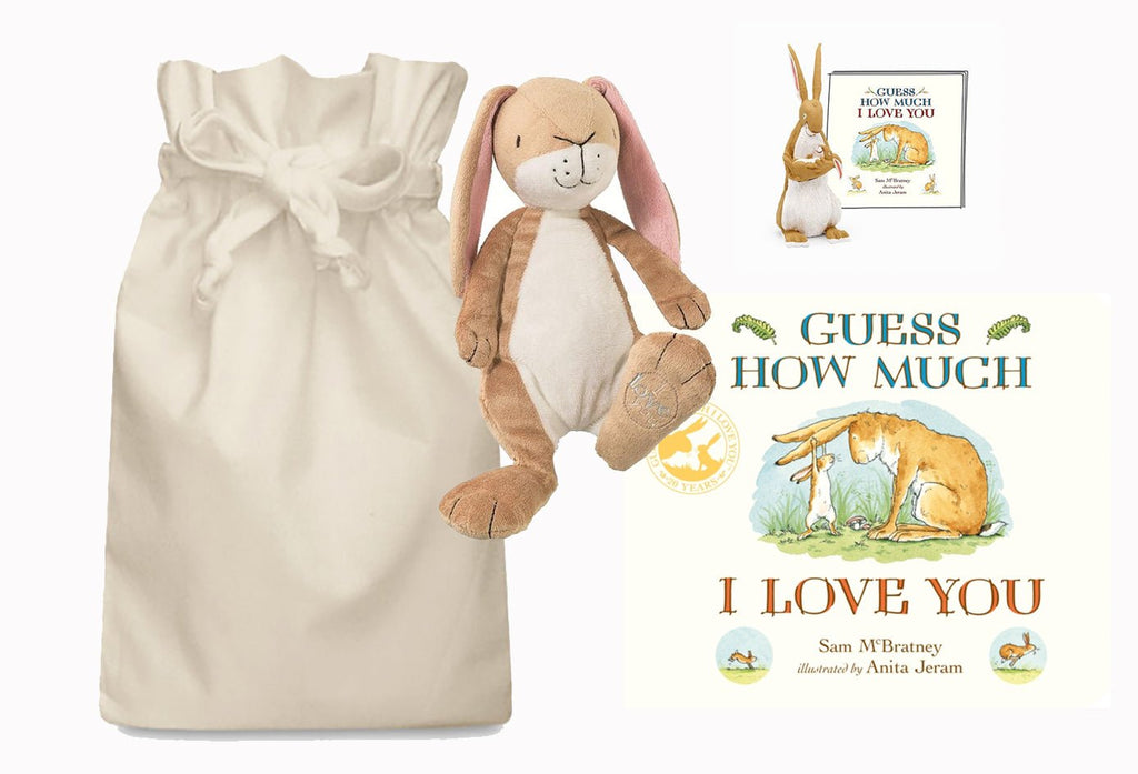 Guess How Much I Love You, Tonie, Bunny Soft Toy & Book Story Sack - Little Whispers