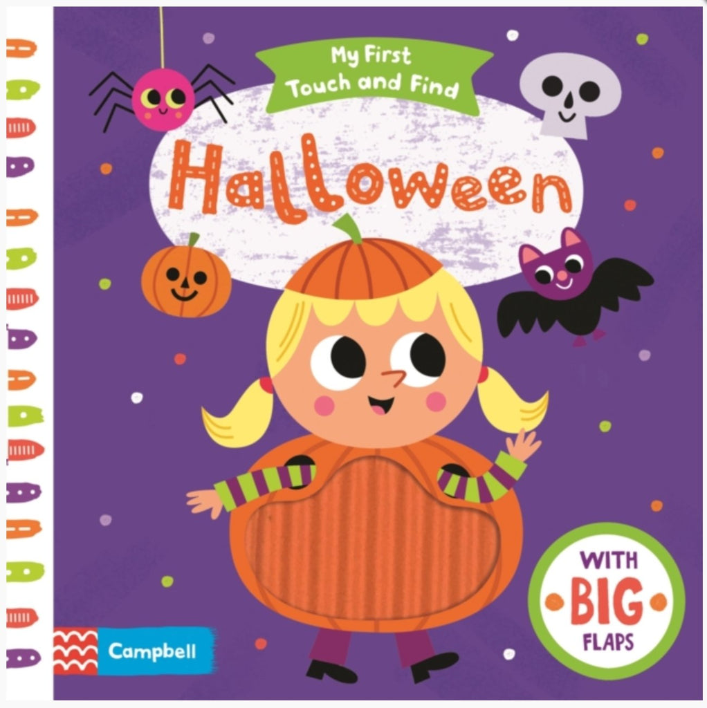 Halloween My First Touch and Find Board Book - Little Whispers