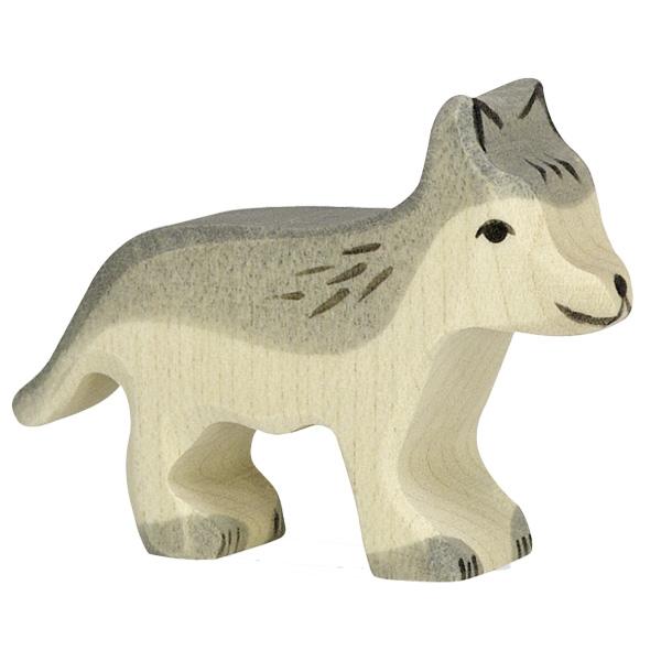 Holztiger Wooden Small Wolf 80110 - Little Whispers