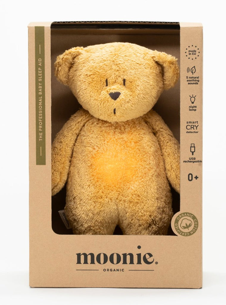 Honey Organic Humming Bear with Night Light - Little Whispers