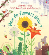 How do Flowers Grow? First Questions and Answers Board Book - Little Whispers