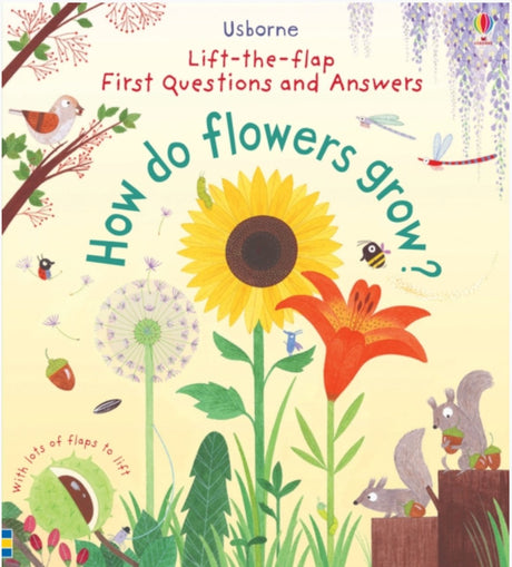 How do Flowers Grow? First Questions and Answers Board Book - Little Whispers