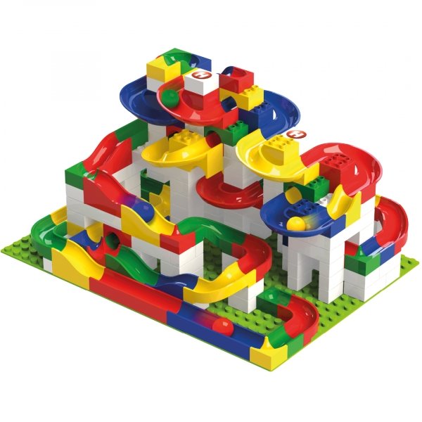 Hubelino Big Building Box Marble Run, 213 Pieces (Direct Shipping) - Little Whispers