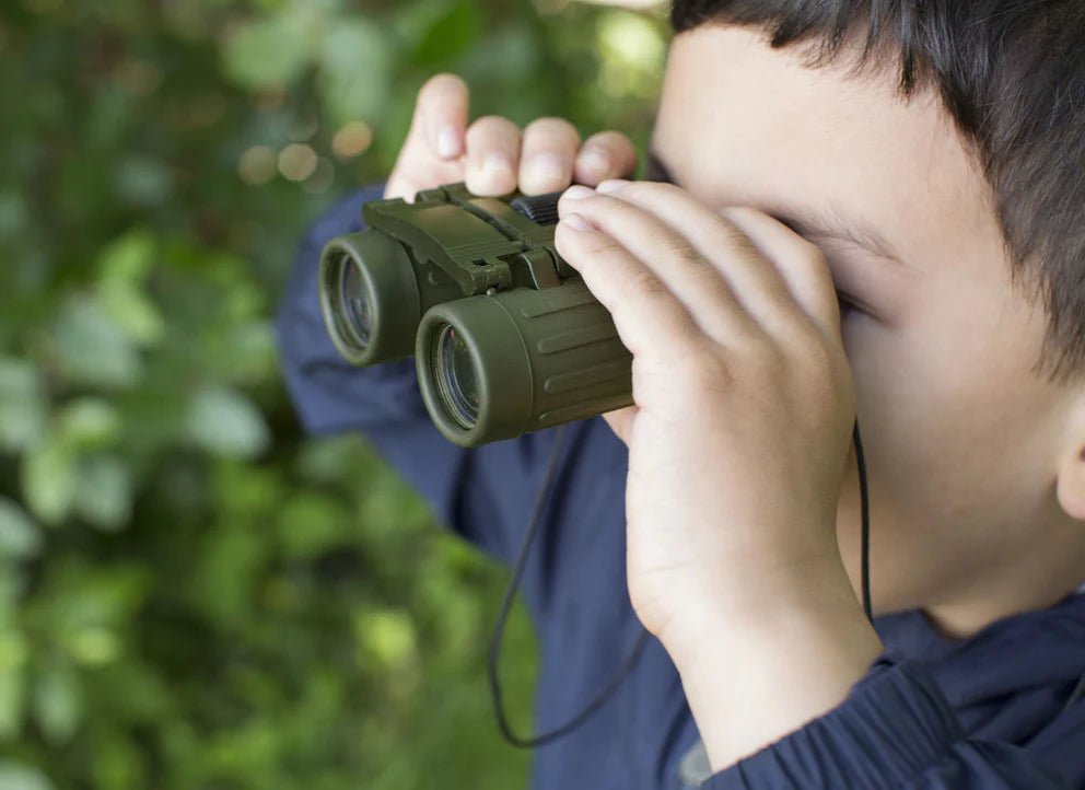Huckleberry Binoculars, Carrying Case and Bird Watching Book (Coming Soon) - Little Whispers