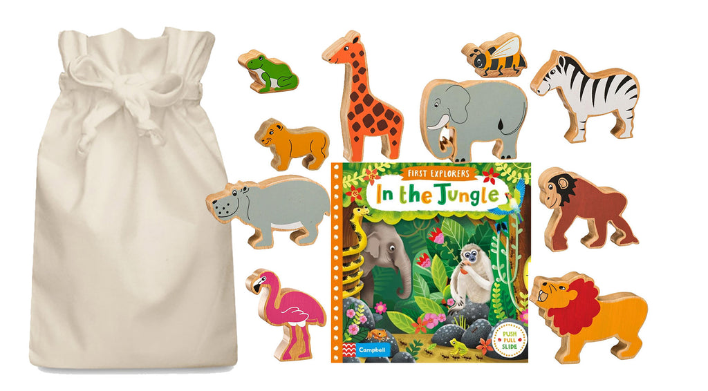 In the Jungle Story Sack - Little Whispers 