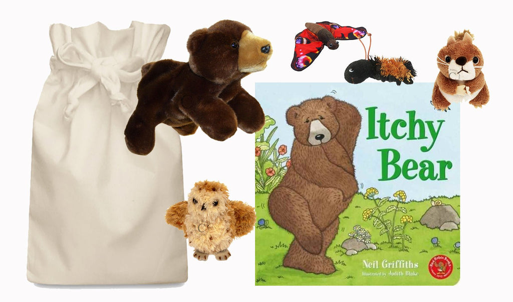 Itchy Bear Story Sack - Little Whispers