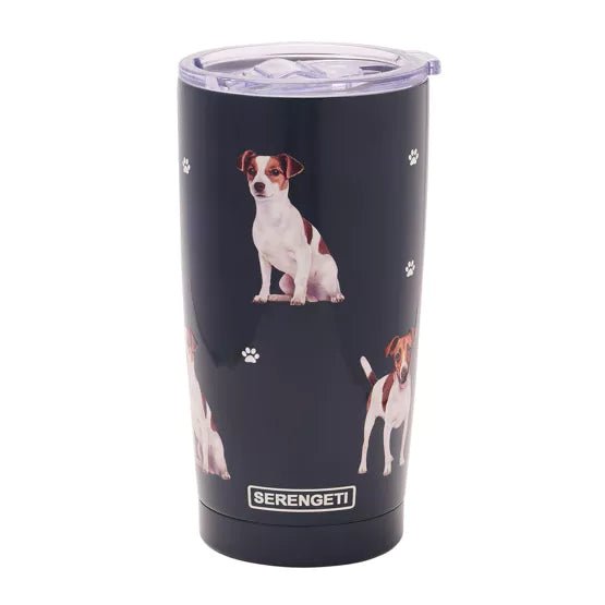 Jack Russell Stainless Steel Tumbler - Hot & Cold Drinks - Little Whispers