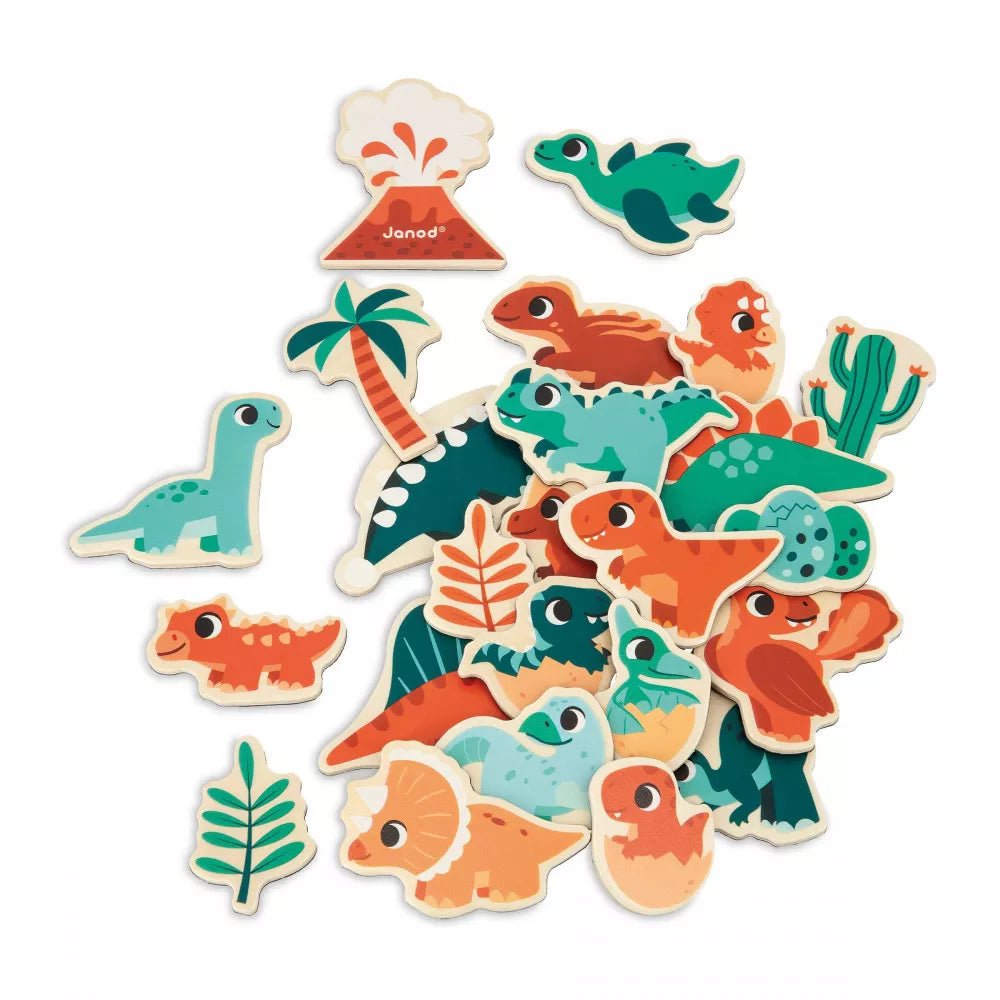 Janod Dino Magnets 24 Pieces J05839 - Little Whispers