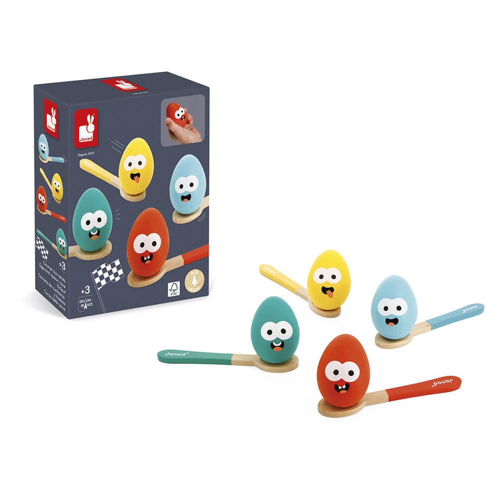 Janod Egg-And-Spoon Race Game - Little Whispers
