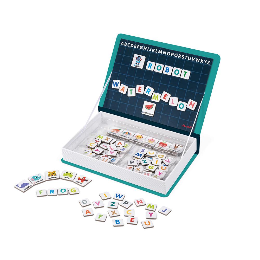 Janod English Alphabet Magnetic Book - Little Whispers