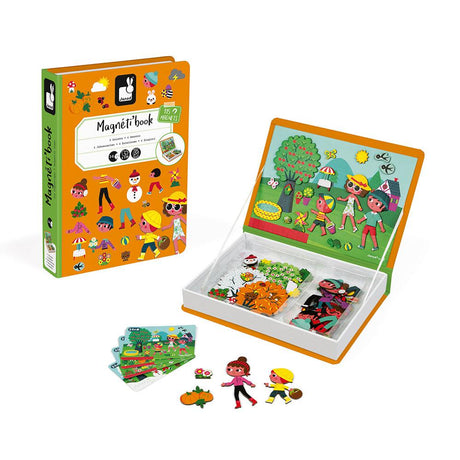 Janod Four Seasons Magnetic Book - Little Whispers
