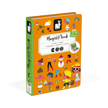 Janod Four Seasons Magnetic Book - Little Whispers