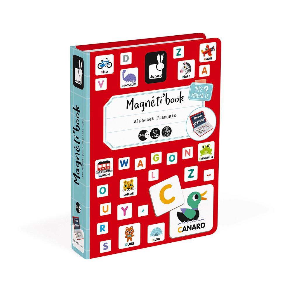 Janod French Alphabet Magnetic Book - Little Whispers