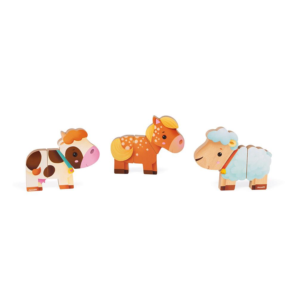 Janod Funny Farm Magnets - Little Whispers