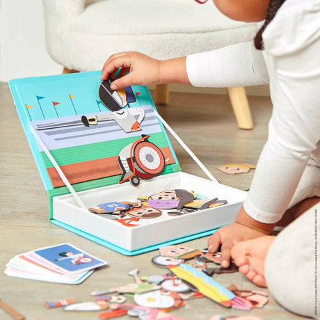 Janod Sports Magnetic Book - Little Whispers