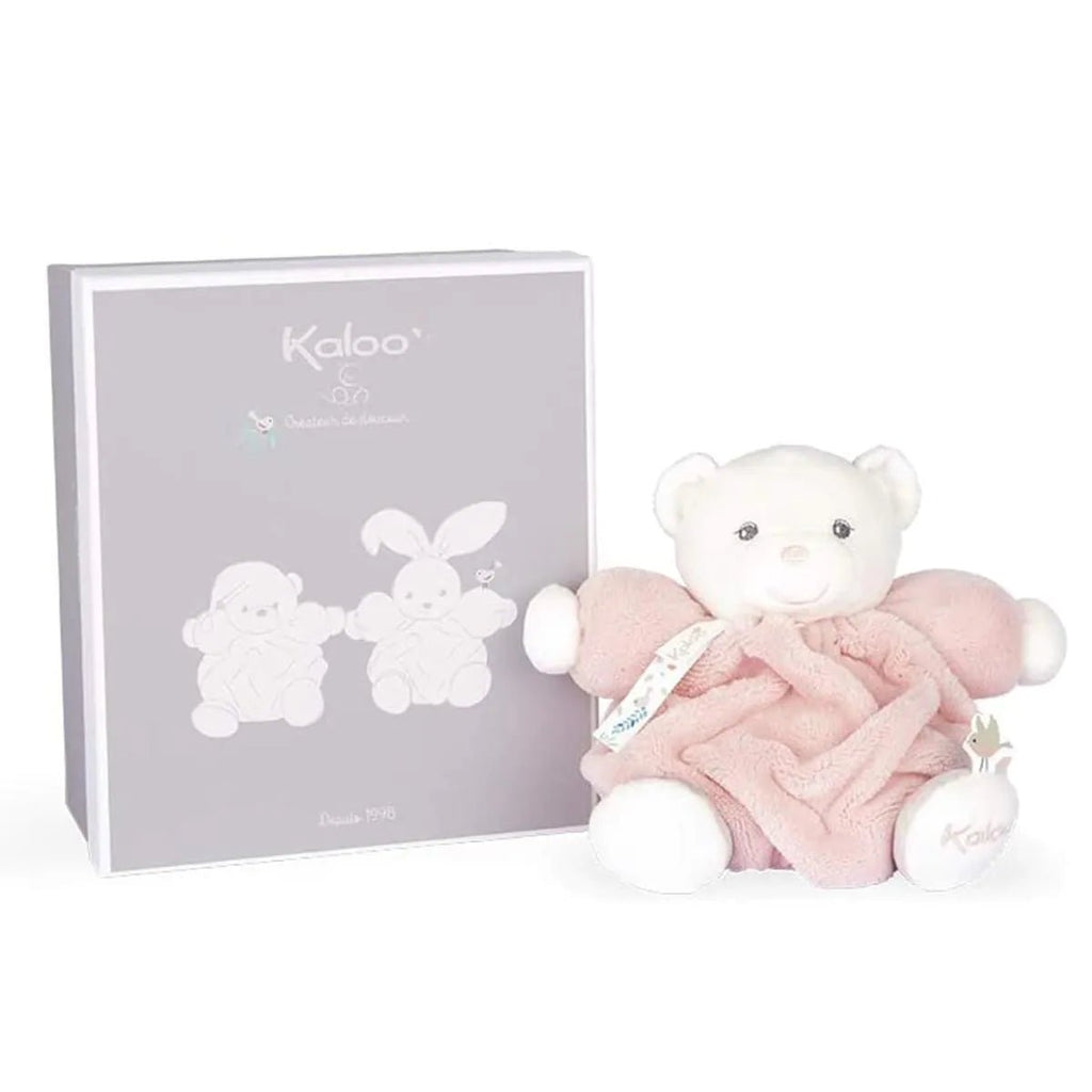 Kaloo Chubby Bear Powder Pink - Little Whispers