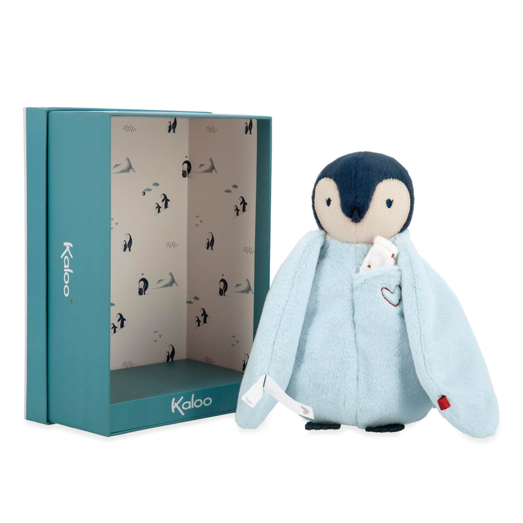 Kaloo Kissing Plush Penguin Blue K212002 - Little Whispers