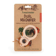 Kikkerland Huckleberry Dual Compact Portable Magnifier - Little Whispers