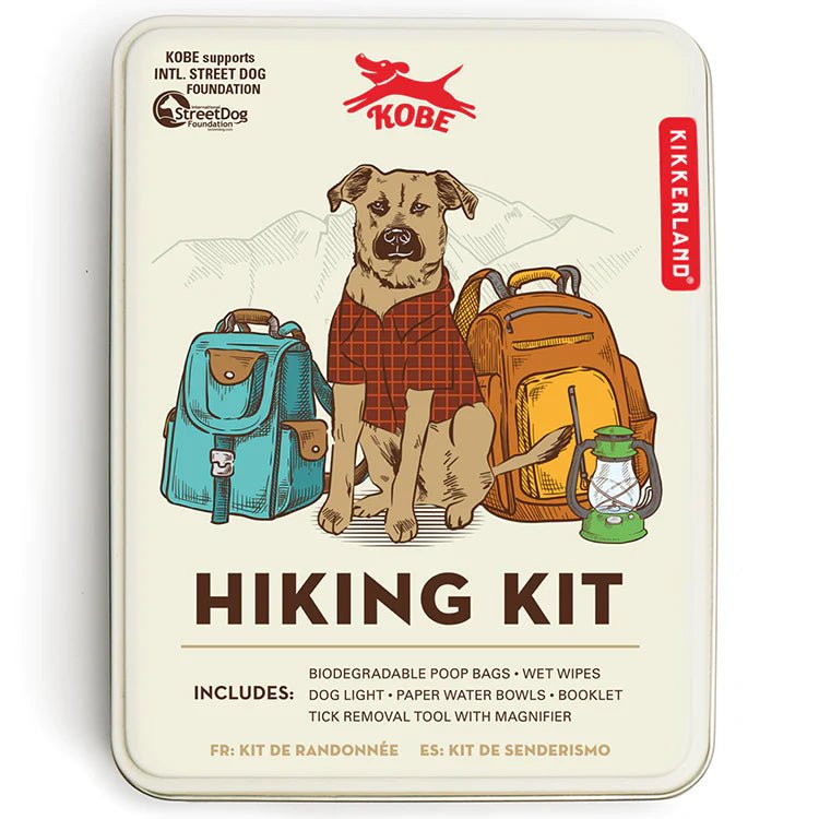 Kobe Dog Hiking Kit Tin - Little Whispers