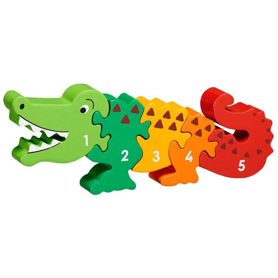 Lanka Kade 1-5 Crocodile Jigsaw - Little Whispers